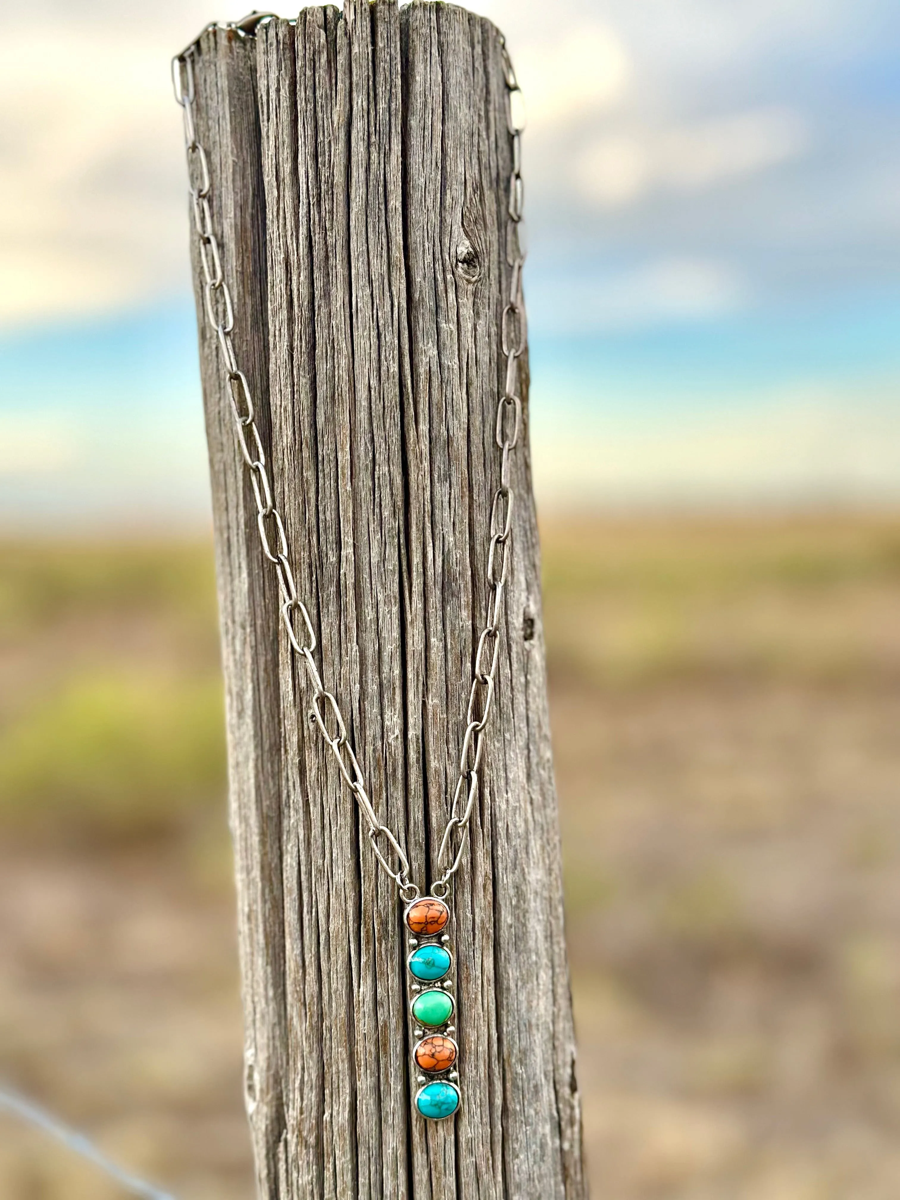 The Must Have Bar Necklace On Paperclip Chain