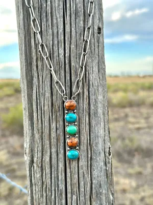The Must Have Bar Necklace On Paperclip Chain