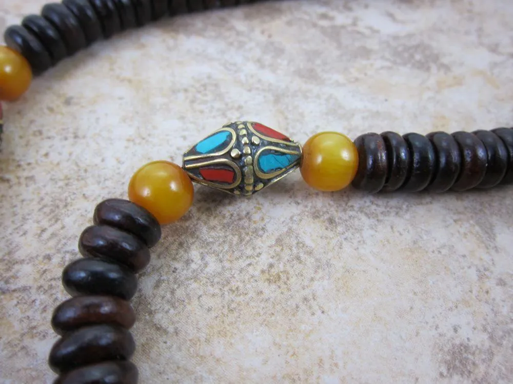 Tibetan Vintage 108 Bead Mala