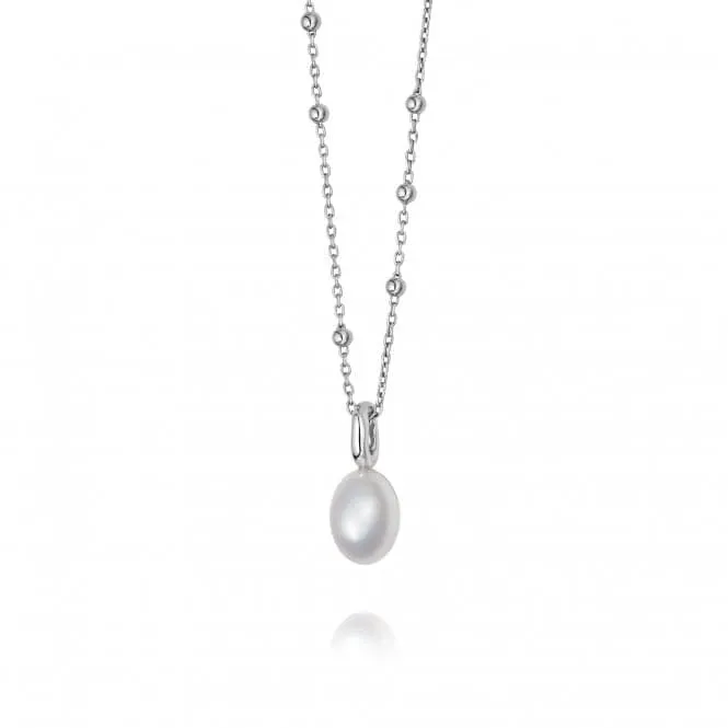 Treasures Baroque Pearl Pendant Sterling Silver Necklace TN03_SLV